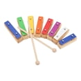 thumbnail image 4 of Piano Éducatif, Effet de Réglage Multicolore 8 Pianos Sonores Bloquent Traitement Fin pour Enfants pour la Culture du Rythme, 4 of 7