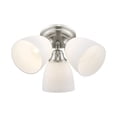 thumbnail image 3 of Livex Lighting 13664-01 Somerville 3-Light Ceiling Mount, Antique Brass, 3 of 5