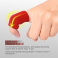 thumbnail image 5 of Adult Finger Support Splint Cover Soft Comfort Pad Pressure Safety Elastic Breathable, 5 of 5