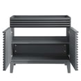 thumbnail image 4 of Modway Render 35" MDF and Particleboard Bathroom Vanity Cabinet in Gray, 4 of 8