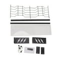 thumbnail image 2 of Dish Drying Rack, Wall Mounted Kitchen Storage Dish Drainer Rack With Drainboard, Hanging Large Hole Free Plate Rack Utensils Organizer For Kitchen Storage And Organization, 2 of 8