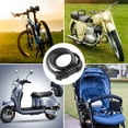 thumbnail image 2 of Bicycle Lock with 5-Digit Code, 1.2m Long, Combination Lock Wheel with Cable, Very Light, Safety Wheel Lock for Bicycles, Mountain Bikes and Scooters with Black Bracket, 2 of 7