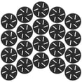 thumbnail image 3 of 20 rodillos de repuesto para removedor de callos eléctrico de pies, herramientas de pedicura, cabezales de pulido de repuesto, rodillo para lima eléctrica de pies, cabezales de repuesto negros, 3 of 5