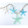 thumbnail image 2 of nautical garland | starfish blue green and white garland for decoration | beach garland for nautical decor | nautical crush trading tm, 2 of 2