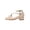 Solid Color, variant on MEZZALL Girls Summer Heel Sandals Casual Solid Color Footwear Birthday Toddler Shoes