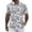 Grey, variant on Mens T-shirts European Beach Men Trendy Comfortable Loose Sports Foreign Trade Business Casual Collar Button Open Shirt Short Sleeve Shirt Summer T Stretch Workout All Long Sleeve Mens Pink XL