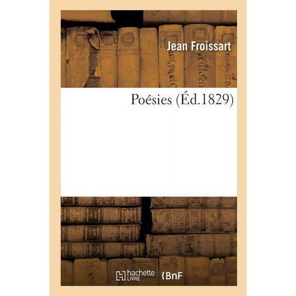 Poésies (Paperback)