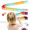 thumbnail image 3 of Bath Toy Creative Track-assemble Funny Bathtub Toy Splash Water Toy for Kids, 3 of 10