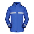 thumbnail image 1 of uikmnh Jackets For Men,Male Plus Size Warm Outdoor Workwear Reflective Jacket Jacket Plus Fleece Lined Coat,Size M, 1 of 3