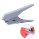 thumbnail image 1 of KW-trio Handheld DIY Mushroom Single Hole Punch Puncher Cortador de papel con regla para estudiantes Tomshoo  Gris, 1 of 7