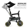 thumbnail image 4 of Triciclo Tipo Carreola Baby Gaon Evolutivo Plegable Reclinable 4 En 1 Negro, 4 of 9