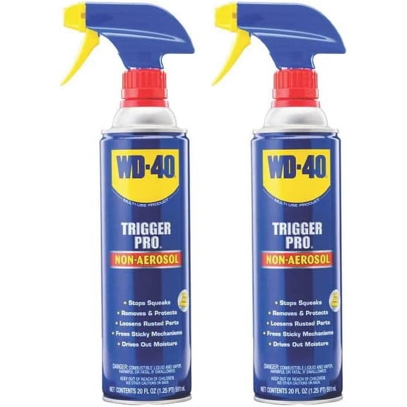 WD-40 Multi-Use Product Non-Aerosol Trigger Pro, 20 OZ [2-Pack]