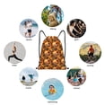 thumbnail image 6 of Sigee Happy Halloween1 for Drawstring Bag String Backpack for Sports, Gym, Swimming, Beach, Travel-Medium, 6 of 6