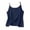 #D Navy, variant on Alkepwun Cotton Linen Tank Top Women Casual Summer Gauze Basic Sleeveless Layering Camisoles Loose Lightweight Spaghetti Strap U Neck Vest