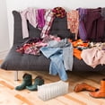 thumbnail image 3 of Caja de almacenamiento para ropa interior, calcetines, bandeja para guardar, organizador de sujetadores con múltiples rejillas, 11 rejillas, color beige, 3 of 7