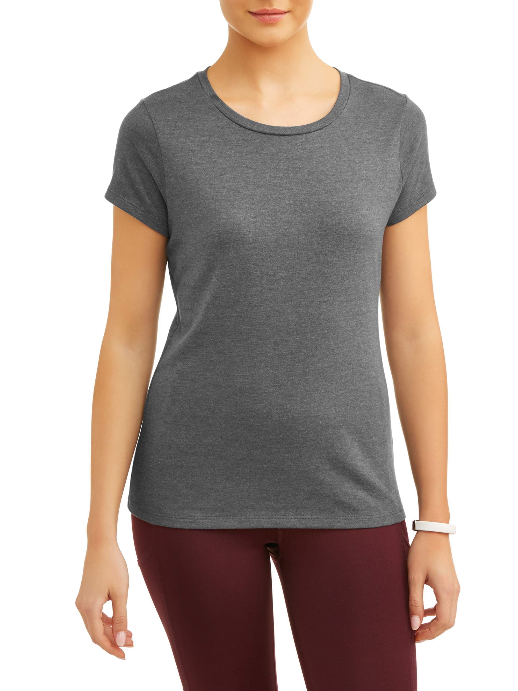 Athletic Works Women's Core Active Crewneck Short Sleeve TShirt
