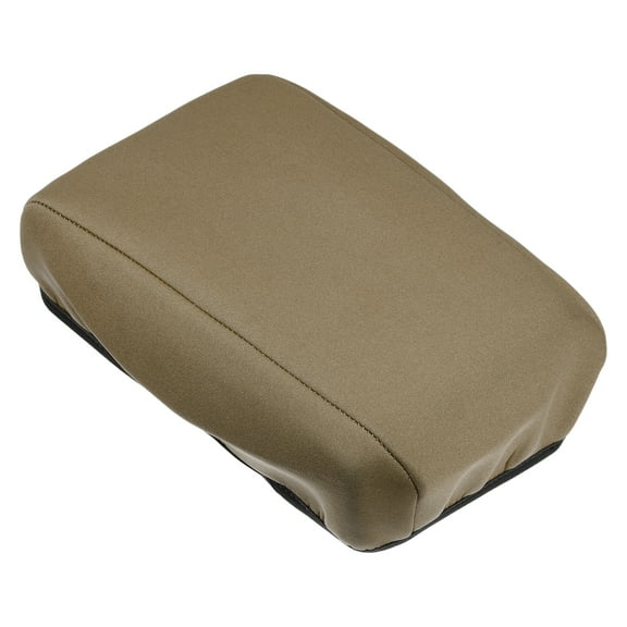 Unique Bargains Car Center Console Armrest Cover Protector Neoprene Fabric for Subaru Forester 2015-2018 Dark Brown