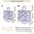 thumbnail image 2 of FORMRS Womens Corduroy Tote Bag Crossbody Shoulder Handbag with Pocket, Playful Daisy, 2 of 7