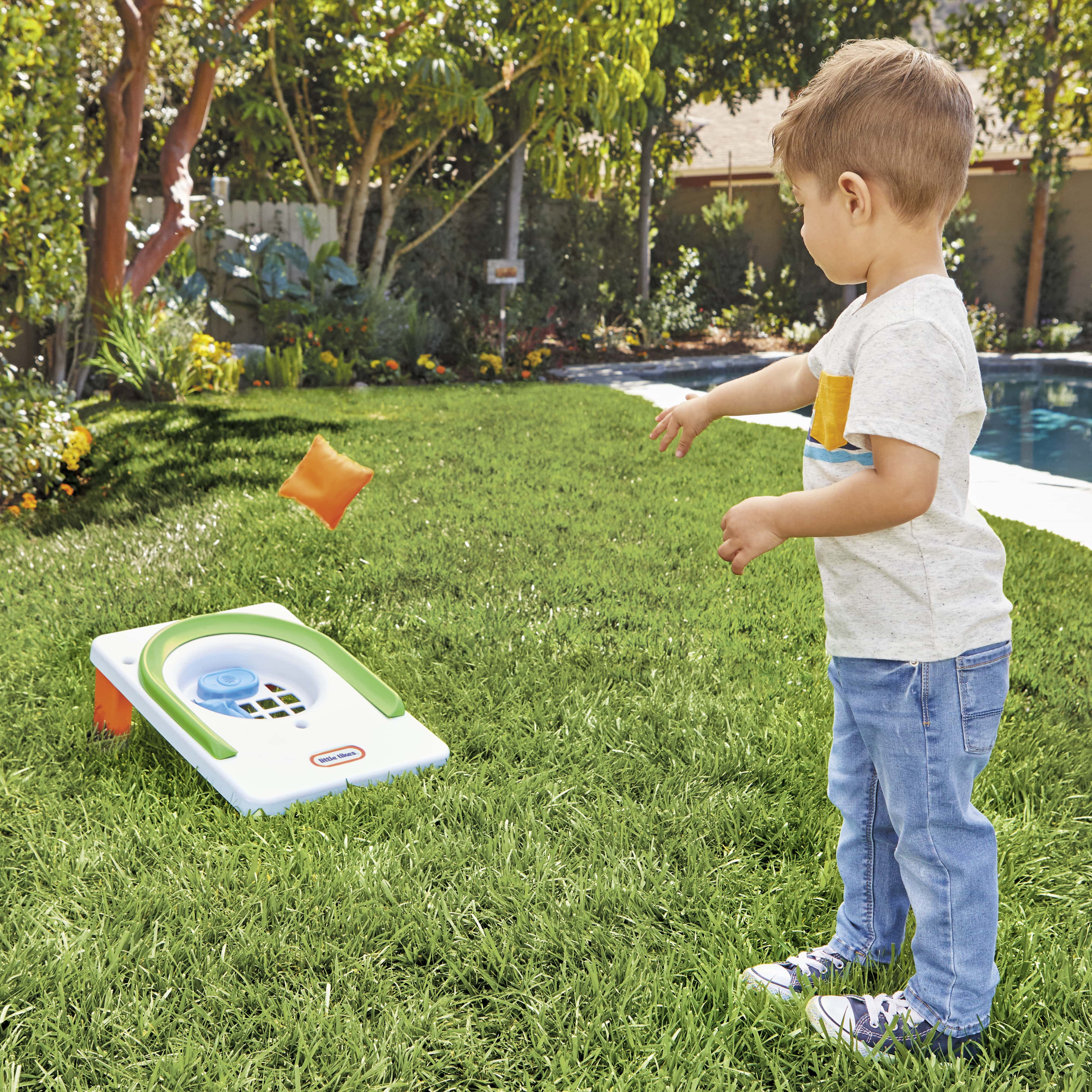 Little Tikes® My First Cornhole Game Fun Outdoor Bean Bag Toss Game Set for Kids and Toddlers