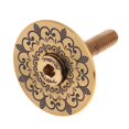 thumbnail image 2 of pitrice RISK Titanium Bike Handle Cover Kit Headset Cover Screw for Screw Gold-Totem, 2 of 9