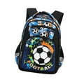 thumbnail image 4 of Mochila escolar Strade Fareast Limited para niños de dibujos animados mochila de día para la escuela primaria mochila de viaje portátil fútbol americano 33 cm x 18 cm x 46 cm, 4 of 8