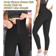 thumbnail image 6 of QRIC Thermo Sweat Sauna Pants for Women High Waist Trainer Slimming Leggings Compression Workout Body Shaper Thighs, 6 of 6