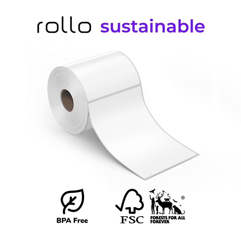 Rollo USB Shipping Label Printer - Commercial Grade Thermal Label Printer  for Shipping Packages - High Speed Direct Thermal 4x6 Label Printer