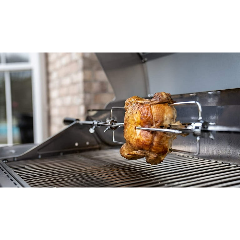Monument Grills 97222 Rotisserie Kit for 4-Burner Grills