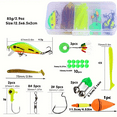 thumbnail image 4 of Sougayilang Spinning Fishing Pole Set 1.8M Portable Telescopic Rod with 5.2:1 3BB Fishing Reel Max Drag 5kg Full Fishing Kit, 4 of 9