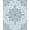 Light Blue, Pattern 1, variant on ODIKA 8'x10' Washable Area Rug Boho Botanical Traditional Scrollwork Border Surrounding Dorm for Dining Room, Large Office, Lounge, Non-Slip Chair-Friendly Mat