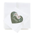 thumbnail image 2 of Koyal Wholeslae Sage Green|Cream Floral Blossoms Fall Wedding, Heart Label Stickers, Cheers, 75-Pack, 2 of 4