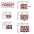thumbnail image 6 of Red Flamingo Outdoor Rug 5x7 Ft, Non Slip Washable Area Rug, Summer Tropical Plants Leaves Botanical Black Patio Rugs Carpet Runner, Large Floor Mat for Indoor/Outdoor Deck Porch Camping, 6 of 8