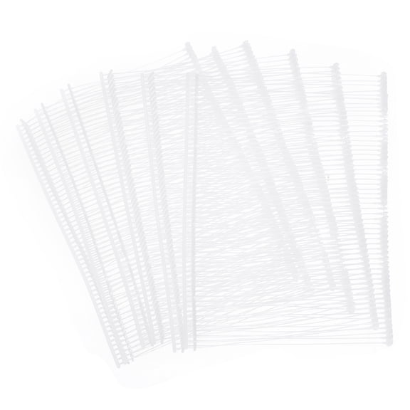 Uxcell 1500Pcs 2.56" Mini Stitch Gun Fasteners, Clothing Fixer Tag Gun Barbs, White