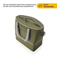 thumbnail image 4 of RTIC 24-Can, 25 Ltr, 2-in-1 Chillout Bag, Hybrid Cooler Bag with Cooler Compartment, Olive, 4 of 9