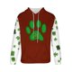 thumbnail image 5 of Sudadera con capucha para hombre, estilo informal, con estampado del Día de San Patricio, con cordón y manga larga, de poliéster., 5 of 5