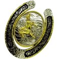 thumbnail image 2 of Moranse Religion Cross Cowboy Kneeling Prayer And Horse Design Belt Buckles, 2 of 5