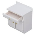 thumbnail image 3 of Miniature Kitchen Cabinet, 1:12 Decorative Wear Resistance Sturdy Delicate Dollhouse Kitchen Cabinet  For Decoration, 3 of 8