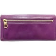 thumbnail image 3 of Pre-Owned LOEWE Long Wallet 101111 Round Nappa Leather Purple Women's 181849 (Good), 3 of 10