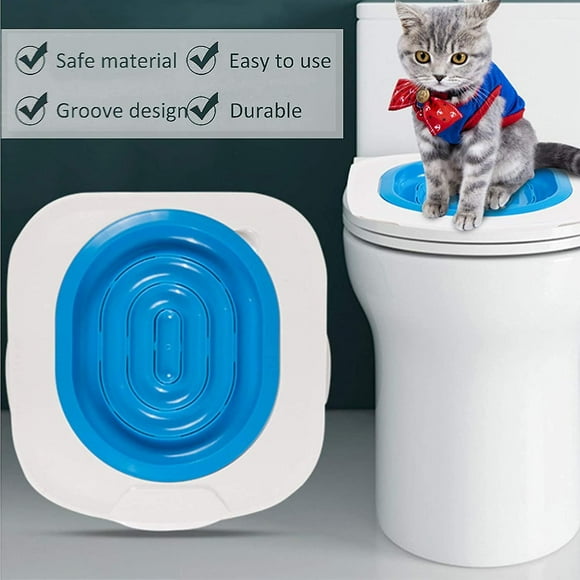 CAT Toilet trainer Cat Toilet trainer Cat Cat Toilet trainer Cat Toilet trainer cat toilet mat blue