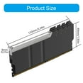 thumbnail image 3 of High Efficiency DDR4 DDR5 RAMs Coolers with ARGB Syncs Aluminum Construction for Enhances Memory Cooling and Low Noise Operations, 3 of 8