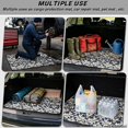 thumbnail image 3 of FOR U DESIGNS Vintage Flower Print All Weather Trunk Mat for Pet Non-Slip Stylish Cargo Liner Durable Dustproof Rear Trunk Protection for SUV Sedan, 3 of 7