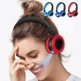 thumbnail image 1 of Auriculares Bluetooth Inalámbricos Ganfancp Sobre La Oreja con Luz y Micrófono 8 Horas de Uso, 1 of 7