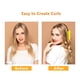 thumbnail image 5 of Rizadores de cabello Sin calor Rizos en espiral Kit de rodillos de peinado 40 Rizadores de cabello mágicos sin calor con 1 ganchos de peinado para el salón del hogar Cabello de onda larga DIY Adepaton WMZL-885-1, 5 of 8