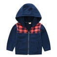 thumbnail image 2 of aidice Baby Hoodie Boys Girls Fleece Lined Casual Toddler Jackets Winter Warm Kids Coat Outerwear, 2 of 7