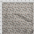 thumbnail image 4 of oneOone Silk Tabby Brown Fabric Poker Card Sewing Craft Projects Fabric Prints By Yard 42 Inch Wide, 4 of 5