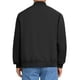 thumbnail image 3 of Chaqueta Bomber INSPIRE CHIC para hombres, abrigo de otoño, cierre completo, puños acanalados, chaqueta de béisbol XL negra, 3 of 6