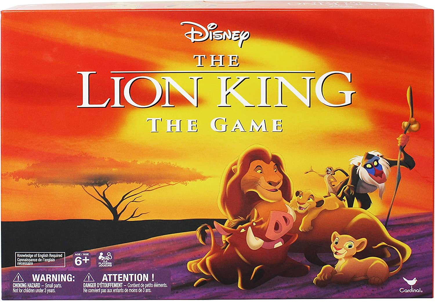 Disney The Lion King Board Game, for Families and Kids Ages 6 and Up