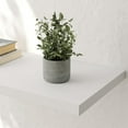thumbnail image 3 of LANDMOK 12.7 Inch Deep Floating Shelf, 30 x12 Inch Large Wall Mounted Shelf for Kitchen, Bathroom, Living Room, White (3 Pack), 3 of 8