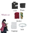 thumbnail image 1 of Giyu Tomioka-Disfraz de Demon Slayer para adultos y niños, traje de Cosplay de Anime, Kimetsu No Yaiba, Giyu Tomioka, peluca, 1 of 4