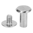thumbnail image 1 of Juego de Tornillo de Remaches, Remaches de Cabeza Redonda M3.5 50 Pares de Diseño Preciso para la decoración de la decoración de la decoración de la Bolsa de Ropa, 1 of 7